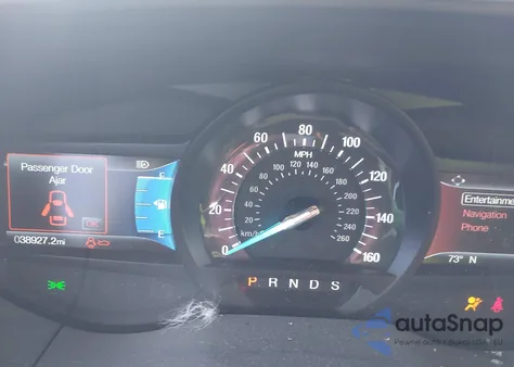 2020 Ford Edge Titanium z USA, uszkodzony, nr VIN 2FMPK4K98LBB19098